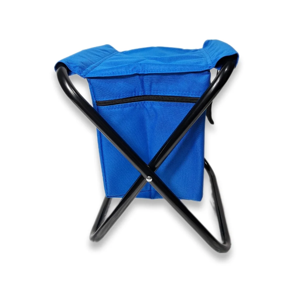 BuzzBallz Travel Compact Small Storage Summer Beach Handle Zipper Cooler Chair